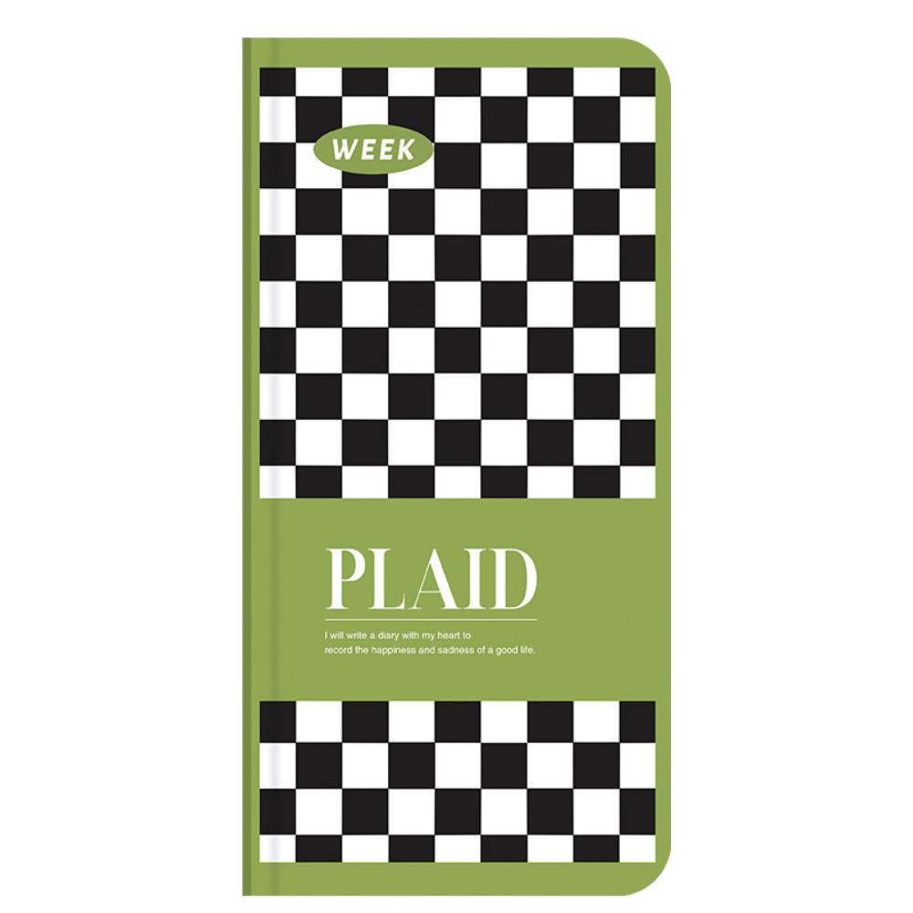 Stationery Plaid Memo Notebook Hand Account Notebook DIY Albums Scrapbooking Book Agenda Diary Book