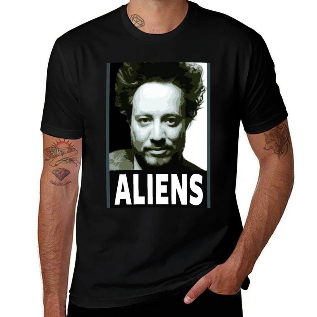 Aliens TShirt Work Outdoor Short Sleeve Tee