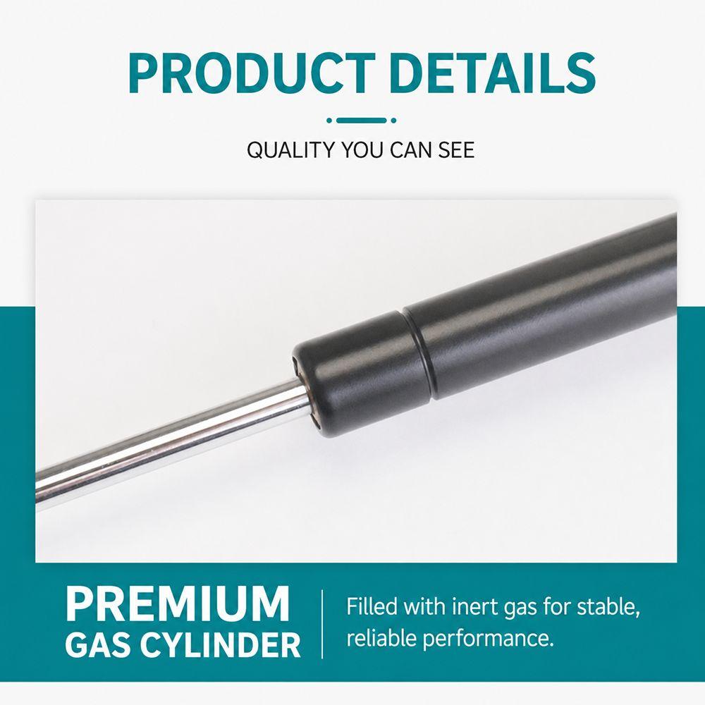 1Pair 1.5cm Shaft Diameter Gas Spring Shock Strut Lid Stay Support Rod  for Cabinet Door