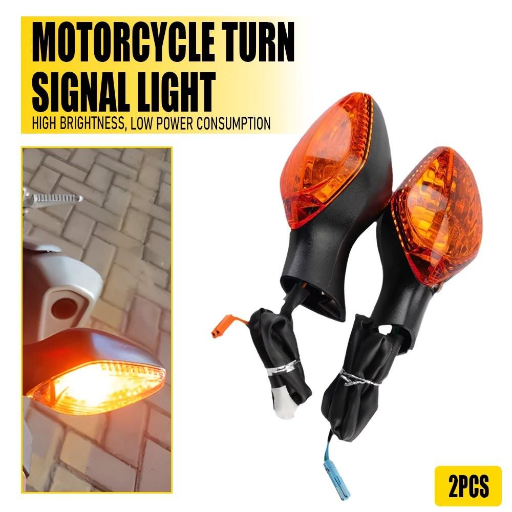 2X Front/Rear Turn Signal Lights For Honda NC700S NC700X DCT 2012-2017 Amber