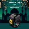 Muslimischer Smart Ring Tally Tasbeeh Zähler 5 Gebetszeit Erinnerung Bluetooth Lautsprecher