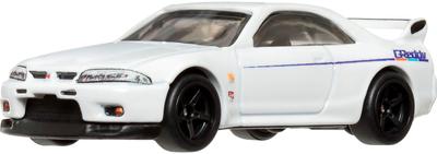 Hot Wheels Car Culture Modern Classics Nissan Skyline Vehicle Toy Mini Car 3 Years Old and Up White HRV99 GT-R (BCNR33)