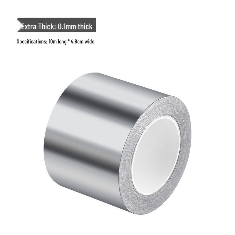 Wasserdichtes Selbstklebeband aus Aluminiumfolie: Schimmelresistent, Schwer entflammbar, Hochtemperaturbeständig zur Abdichtung von Küche & Bad.