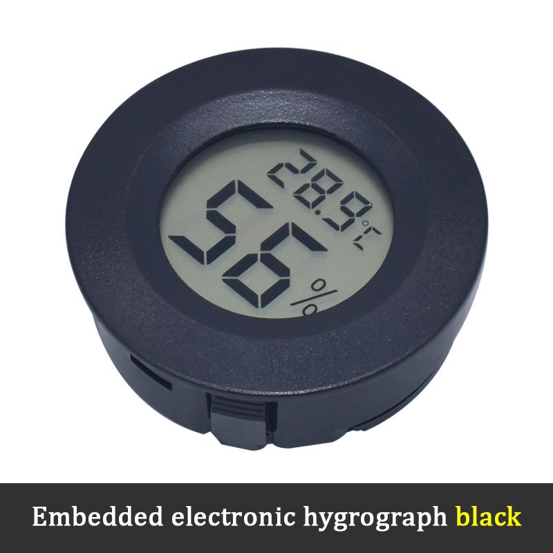 LIZAO LCD Digital Thermometer Hygrometer Mini Monitor For Refrigerator Freezer Humidor Car Pet House