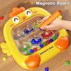 Montessori Magnetic Color Sorting Number Maze Board Pen Moving Bead Games Fine Motor Skills Educational Toys for Kids Boys Girls