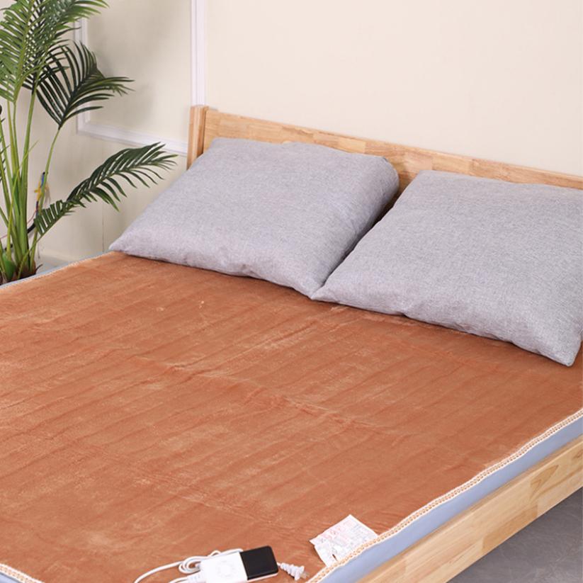 Electric Blanket 110-220V Heater Smart Control Heated Blanket Winter Electric Heating Blanket Carpet Heated Mat