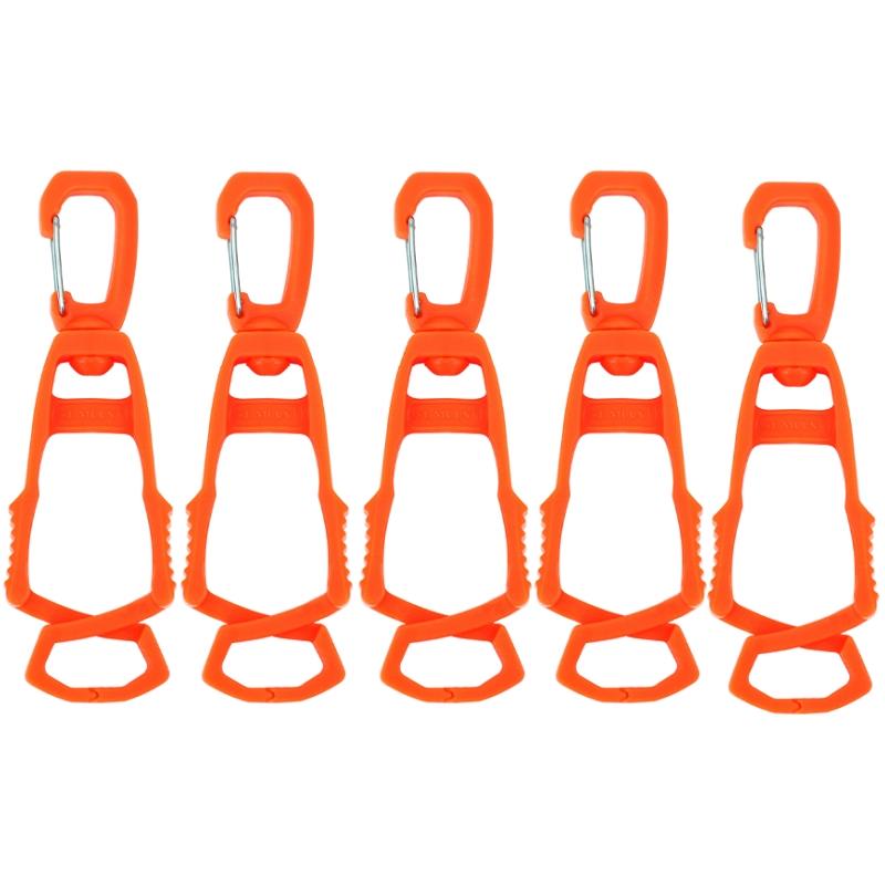 5pcs MultiPurpose Hook Plastic Clip Portable Polyoxymethylene Labor Protection Glove Clip Glove Anti Loss Clip Mountain Climbing