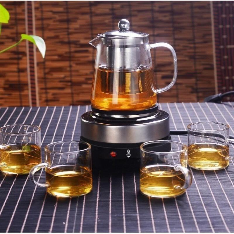 Lygil Heat-Resistant High Borosilicate Glass Teapot