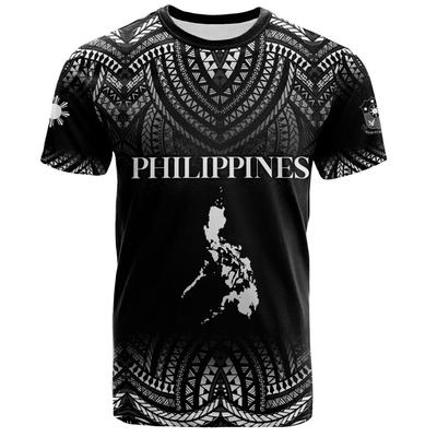 Vintage 3D-Druck Philippinen Filipinos Emblem T-Shirt Philippinen Stammesstile Grafik-T-Shirts Kinder Mode Kleidung Oberteile