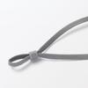 MUJI Cotton Blend Travel Eye Mask - Dark Gray - Approx. 9.5×20cm