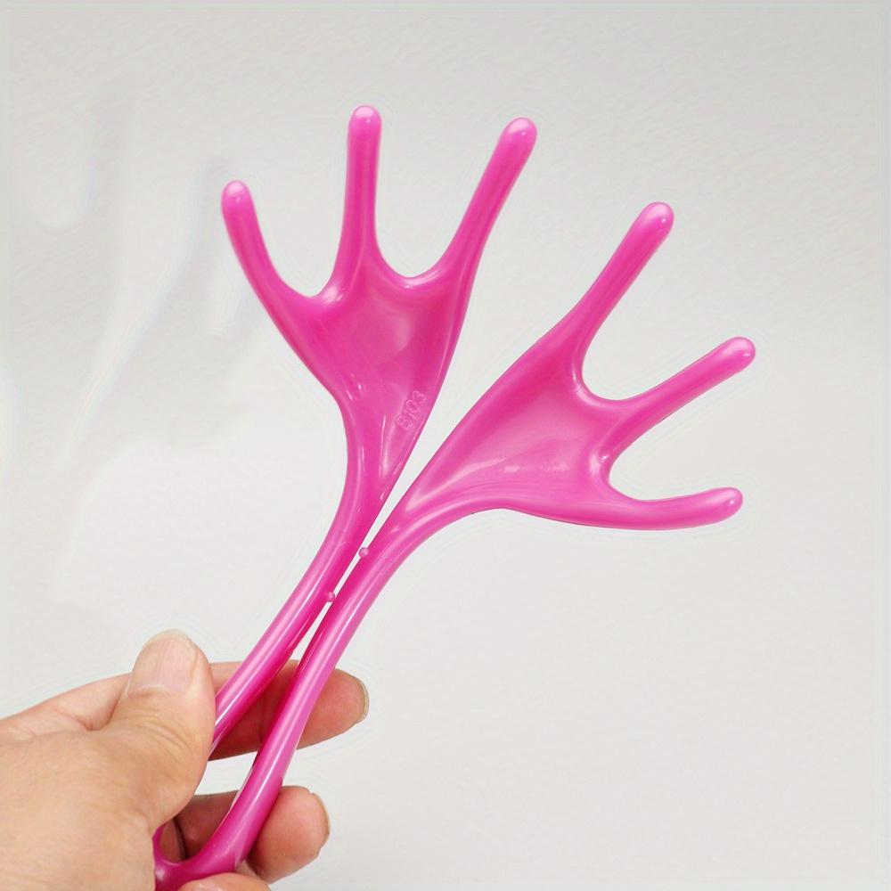 

1 шт. Ручной шестипальцевый массажер для кожи головы, массажер для головы, чесалка для зуда, расслабляющий массаж, мурашки и скребок для стимуляции волос