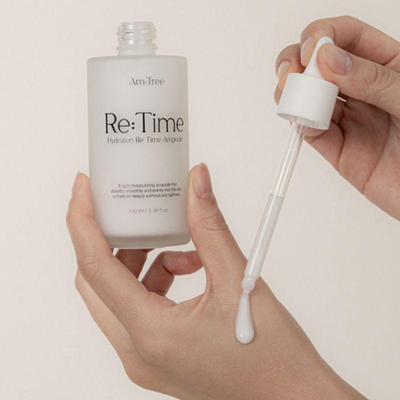 Am:tree Увлажняющая ампула для сияния кожи Re-Time 100 мл AM Tree Hydration Re-Time Ampoule 100ml