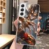 Saint Seiya Cool Soft Phone Case For Samsung Galaxy S24 S23 S22 S25 Ultra S21 Plus S20 FE S10 + S25 Edge Pattern Capa Galaxy S24