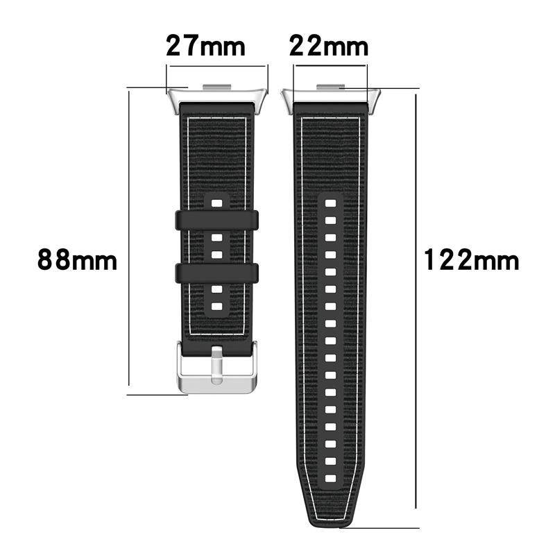 Loop Nylon Strap For Redmi Watch4 Strap Bracelet Silicone Watchband for Xiaomi Band 9pro 8 Pro