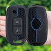 Silicone Key Case Car Key Cover For Renault Kwid  Trafic Clio Kadjar Clio 5 Captur Arkana Sandero Stepway Logan Twingo