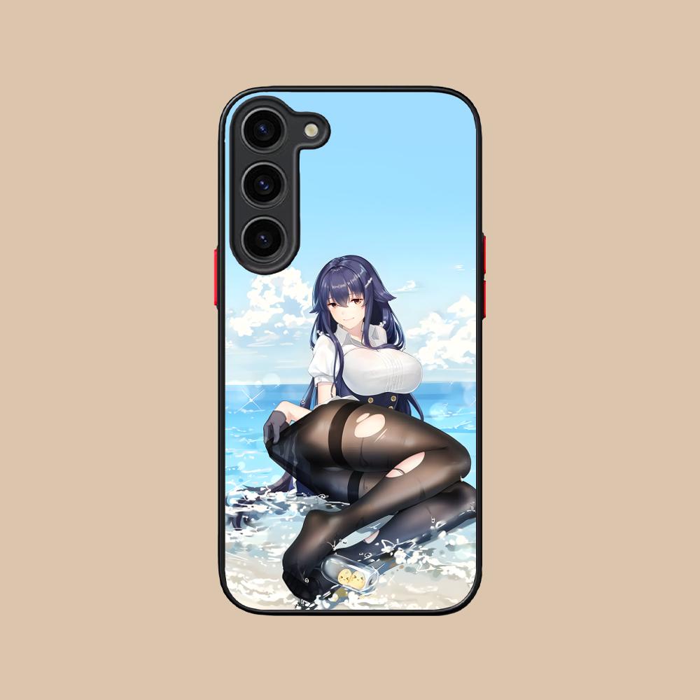 Azur Lane Azuma Mobile Phone Case for Samsung Galaxy S25 S24 S23 S22 S21 Plus FE Ultra Colour Silicone Protective Pretty Luxury
