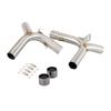 For Triumph Thunderbird 1600 2009 To 2019 Thunderbird 1700 Storm 2011-2019 Escape Motorcycle Exhaust Mid Link Pipe Slip-on