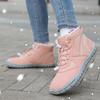 Outdoor Snow Boots Men's Non-slip Waterproof Velvet Warm Five-finger Shoes Cotton Shoes Women's Platform Barefoot Winter Couple Boots