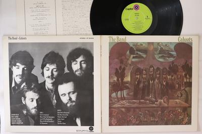 LP Record BAND  Cahoots CP80369 CAPITOL 1971 Japan Rock Used