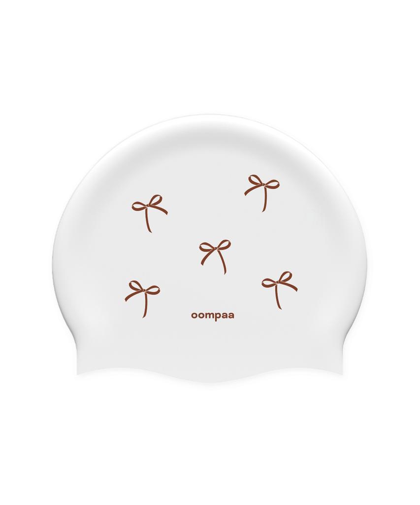 Umpa Brown Ribbon Swim Cap