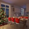 1-12PCS Santa Claus Hat Chair Covers Christmas Chair Back Covers Festive Dining Table Decoration Holiday Party Home Decor