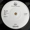 7inch Record UB40  King  Food For Thought GRAD6 Graduate Record 1980 Ireland Reggae Ska  Dub Used