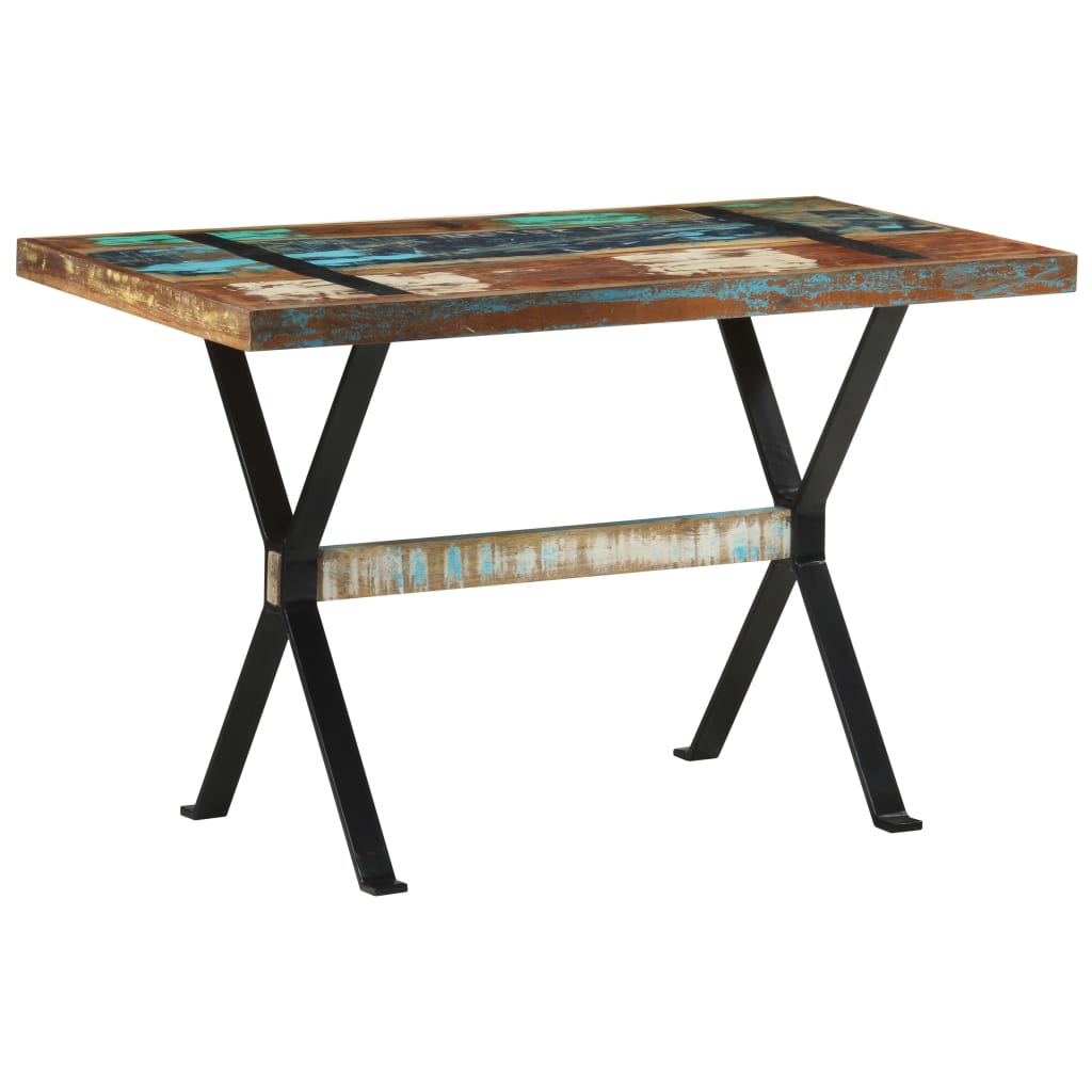 Dining Table 120x60x76 cm Reclaimed Solid Wood