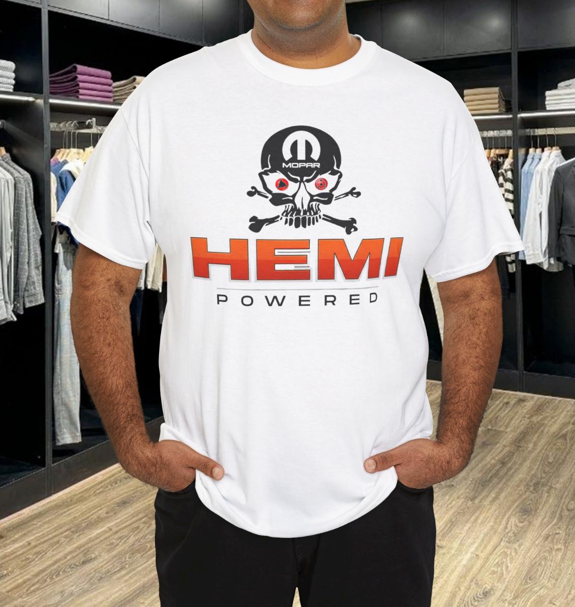 Mopar Hemi Powered Logo Sharingan Eye T-Shirt Mens Womens Tees Top S