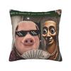 Tung Tung Tung Sahur Pillowcase Printed Cushion Cover Decoration  Pillow Case Cover Home Zippered