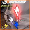 Xiaomi 10PCS Reflective Lightning Bicycle Pendant, Random Color Fashion Decor Charm for Backpack Bike, Night Riding Outdoor Activities