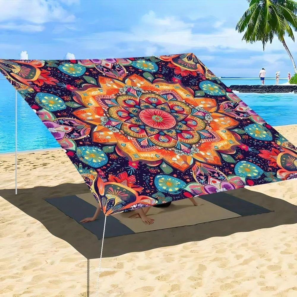 Rectangular Shape Shade Cover Waterproof Fabric Patio Canopy Sunshade Sail Outdoor Garden