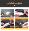 For Mercedes Benz R Class GL ML W215 W164 X164 Led Car Door Logo Welcome Shadow Light Laser Projector Ghost lamp No Fade Glass ap1