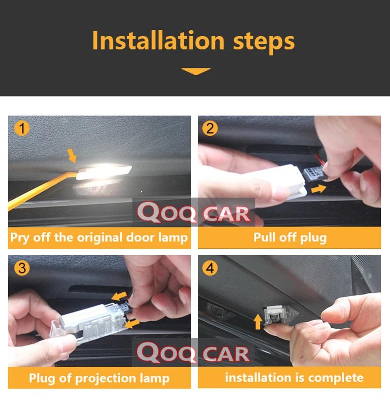 For Mercedes Benz R Class GL ML W215 W164 X164 Led Car Door Logo Welcome Shadow Light Laser Projector Ghost lamp No Fade Glass ap1