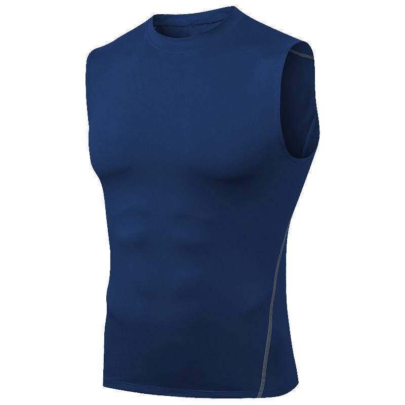 Men's Quick-Drying Sleeveless Compression Running Vest