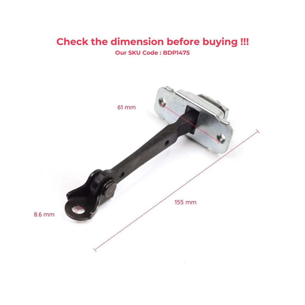 EDP1475 Hintertür Anschlagband Begrenzer für Honda Civic MK6 CR-V HR-V MK1 72840S04003 72880S04003