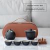 Yipan Outdoor Camping Ceramic Kung Fu Teapot Set