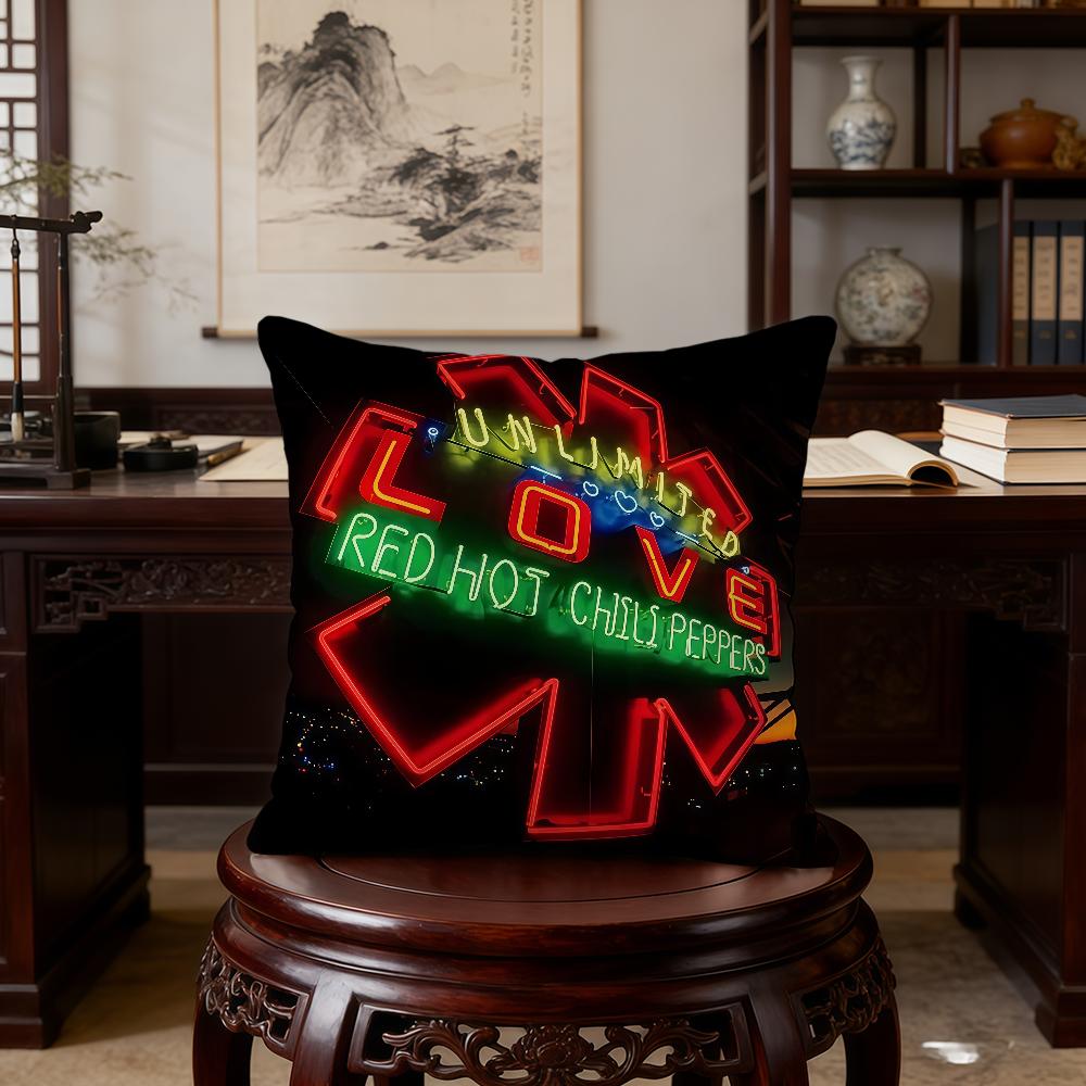 Band R-Red Hot Chili P-Peppers cushion cover Home Office Birthday Anniversary Gifts Soft Skin Friendly Cushion Cover