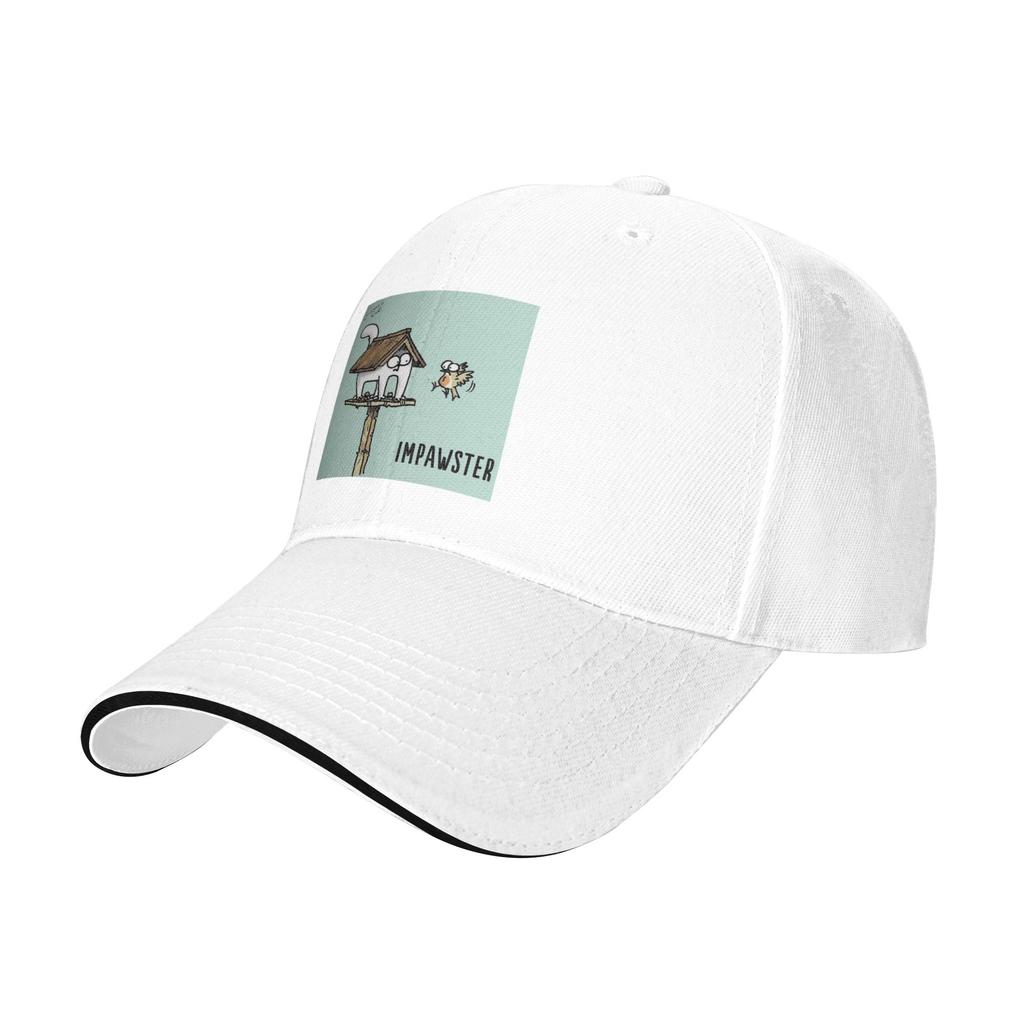 Cartoon Simons Katzen Kappe Lässige Baseballkappen Verstellbarer Hut Hip Hop Sommer Unisex Baseballkappen Anpassbar