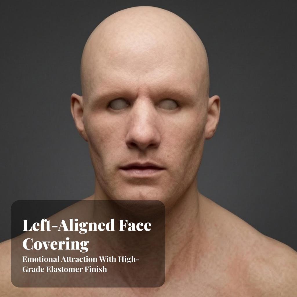 Maschera Integrale Realistica per Costume, Vestibilità Sicura per Halloween