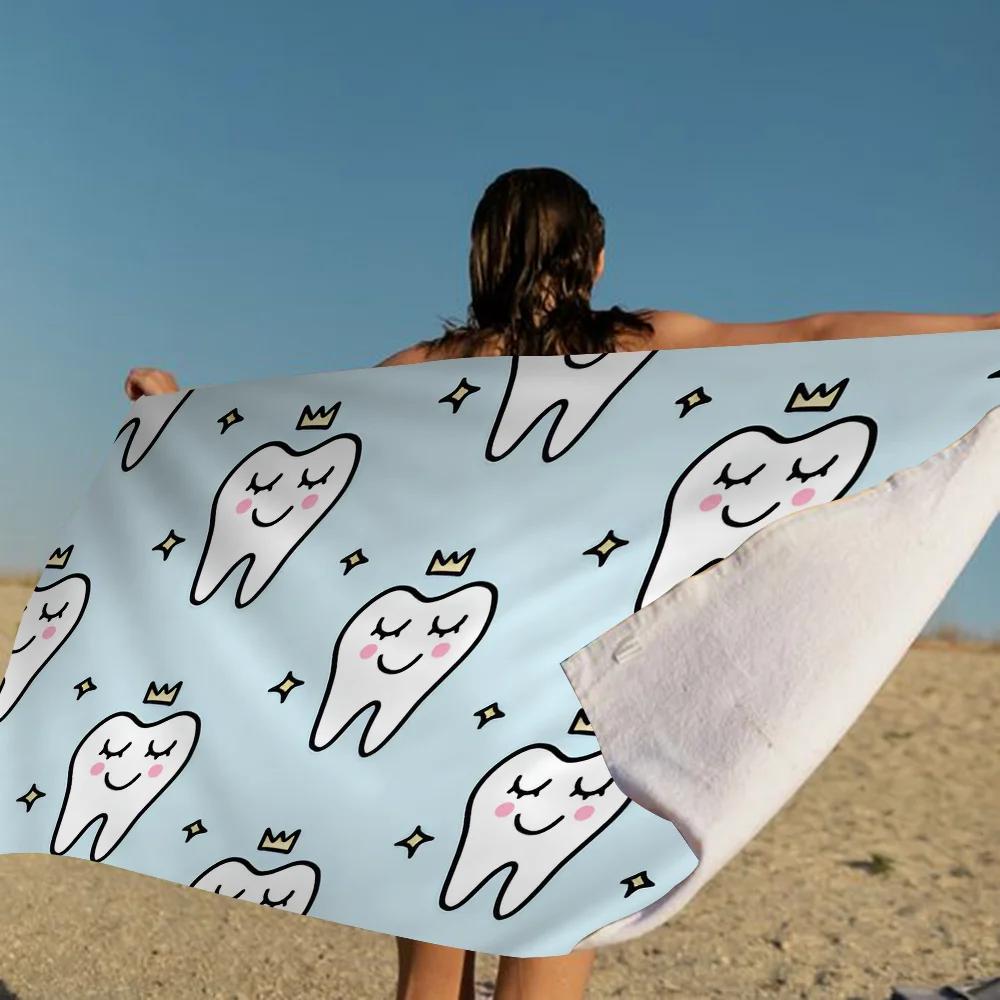 The Dentist Tooth Bathroom Beach For Kids Bath Towel Pool Towel Vacation Party Gift