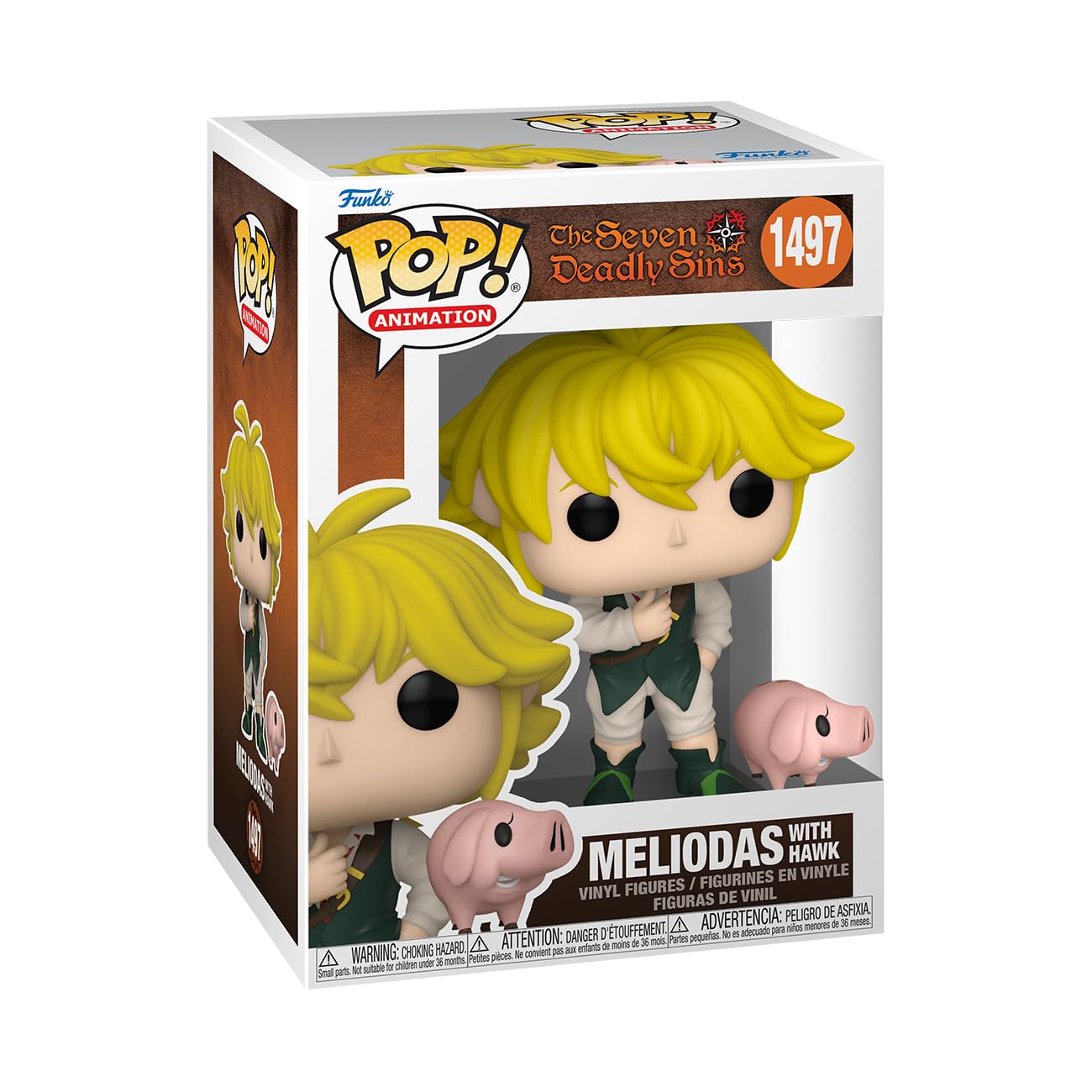 

FUNKO Buddy Seven Deadly Sins Мелиодас с Ястребом POP! и аниме -