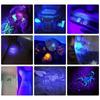 365nm UV Flashlight Mini Blacklight UV Light Ultraviolet Flashlight for Pet Urine Detector Resin Curing UV Lamp Flashlight