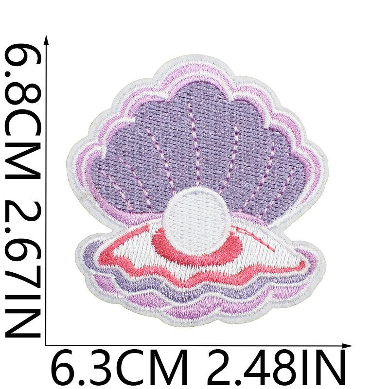 Ocean Party Embroidery Cloth Sticker Cartoon Shark Dolphin Embroidery Chapter Boy Children'S Clothes Dress Up Patch Sticker Hot Sublimation