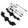 Front and Rear Axle Replacement for   SCX10 II 1Celsius10 Scale RC Crawler Upgraded Axle Set