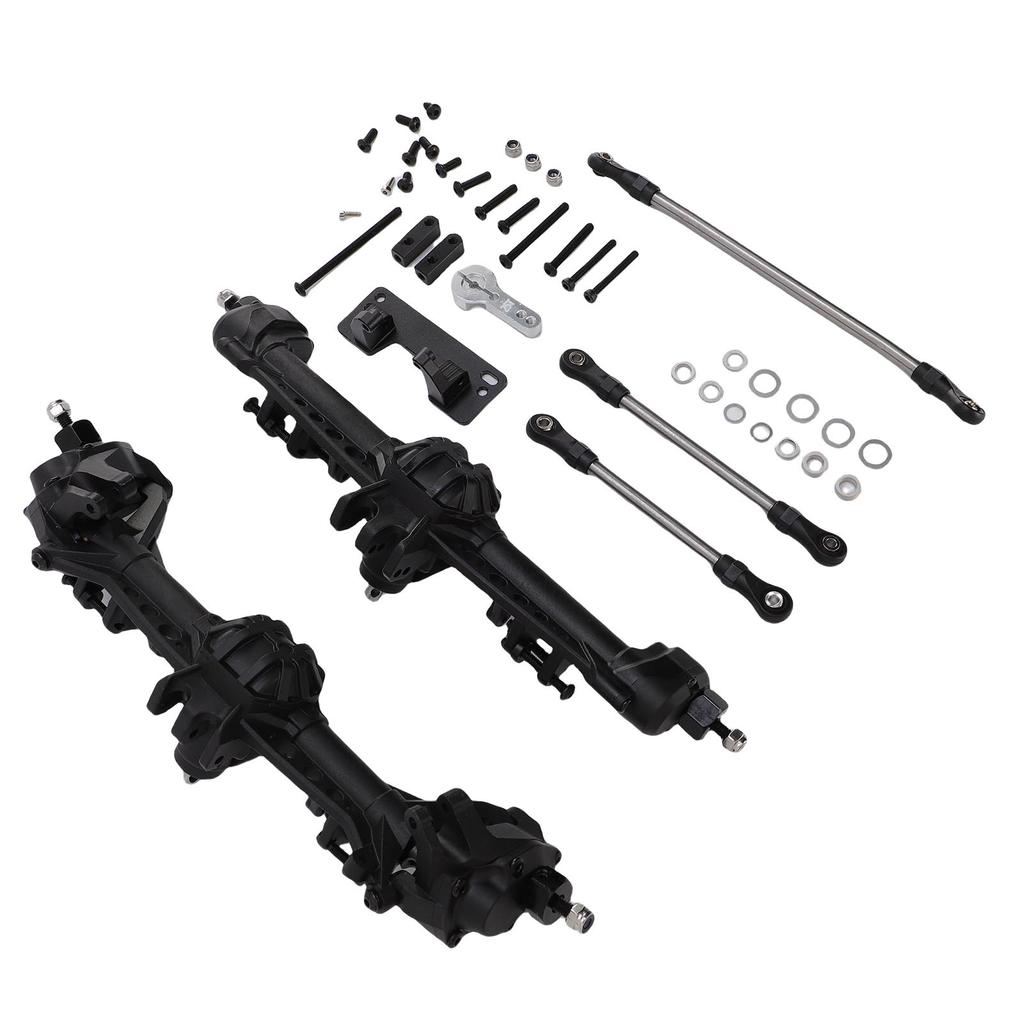 Front and Rear Axle Replacement for   SCX10 II 1Celsius10 Scale RC Crawler Upgraded Axle Set