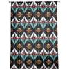Traditional Aztec Pattern Sheer Curtains for Living Room Modern Voile Curtain Bedroom Tulle Curtains Window Drapes Decor