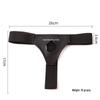 Women's Leather Pull-Up Pants with Strap-On Dildo for Lesbian, Gay, and Transgender Play