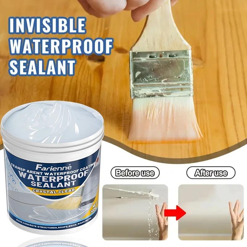Transparenter wasserfester Klebstoff bietet eine dauerhafte Lösung für Dichtungsprobleme.;Nano-Anti-Leckage-Beschichtung isoliert Luft, Feuchtigkeit