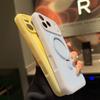Precision Hole Phone Case for Apple 15Pro, 16Pro, 17Pro Max - Ice Cream Stand & Simple Solid Color Design