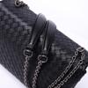 +New Shoulder Bag+Cross Border Trend Shoulder Cross Bag Dual Purpose Chain Bag Hand Woven Women's Bag